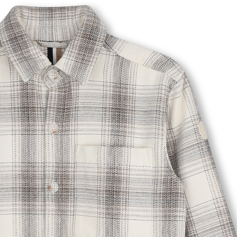 Camisa de mangas largas BOSS 
                        NI&Ntilde;O