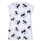 Vestido manga corta KARL LAGERFELD KIDS 
                    NI&Ntilde;A