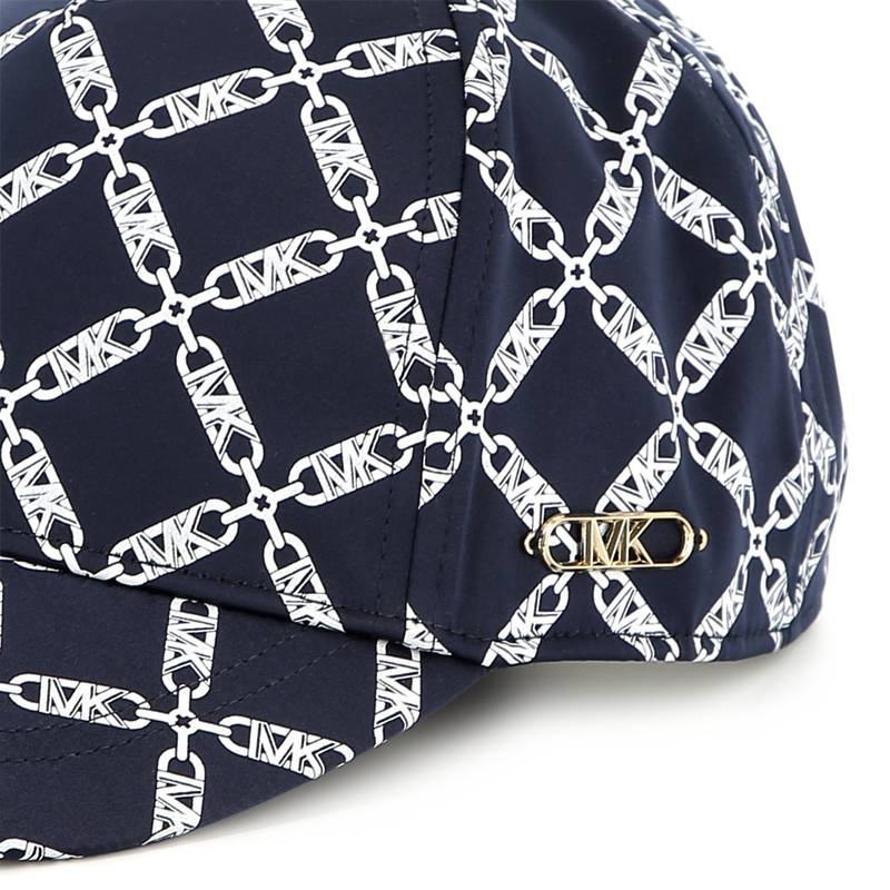 Gorra satinada y estampada MICHAEL KORS 
                        NI&Ntilde;A