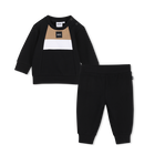 Conjunto de sudadera y pantal&oacute;n BOSS 
                    NI&Ntilde;O