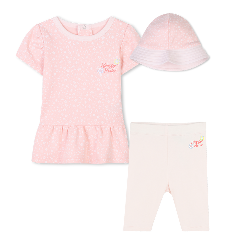 Conjunto de 3 piezas KENZO KIDS 
                        NI&Ntilde;A