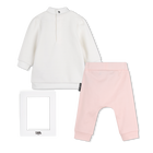 Conjunto de vestido y pantal&oacute;n KARL LAGERFELD KIDS 
                    NI&Ntilde;A