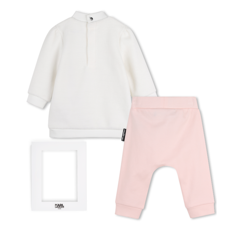 Conjunto de vestido y pantal&oacute;n KARL LAGERFELD KIDS 
                        NI&Ntilde;A