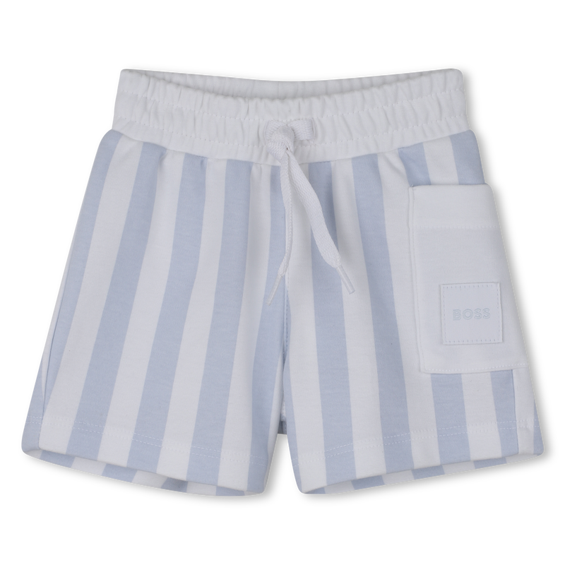 CONJUNTO CAMISETA + PANTAL&Oacute;N CORTO BOSS 
                        NI&Ntilde;O