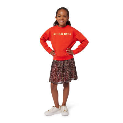 Falda corta plisada MICHAEL KORS NIÑA