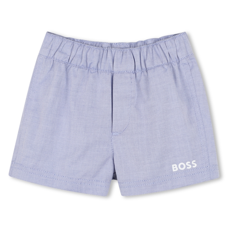 CONJUNTO CAMISA + PANTAL&Oacute;N CORTO BOSS 
                        NI&Ntilde;O