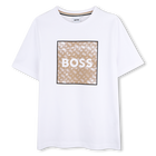 Camiseta de manga corta, BLANCO, hi-res
