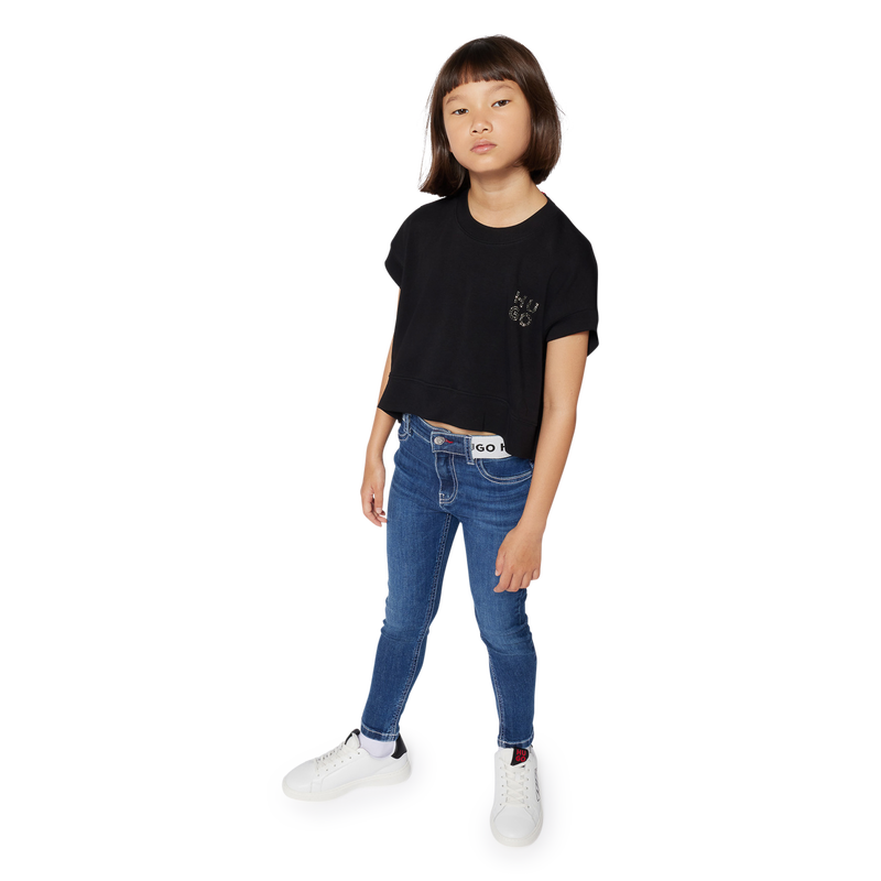 Jeggings vaqueros HUGO 
                        NI&Ntilde;A