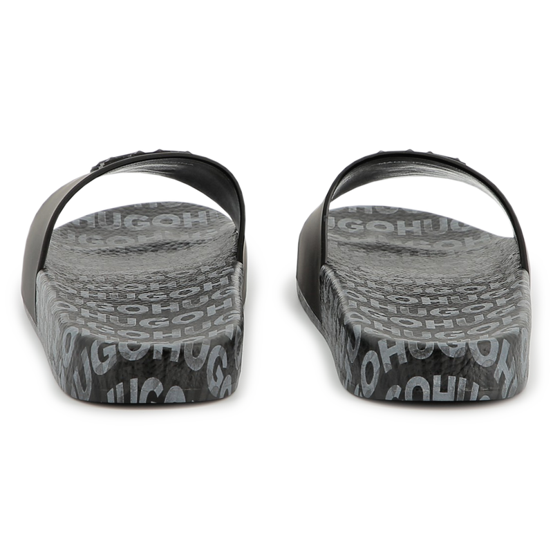 Chanclas ligeras con parches HUGO 
                        NI&Ntilde;O