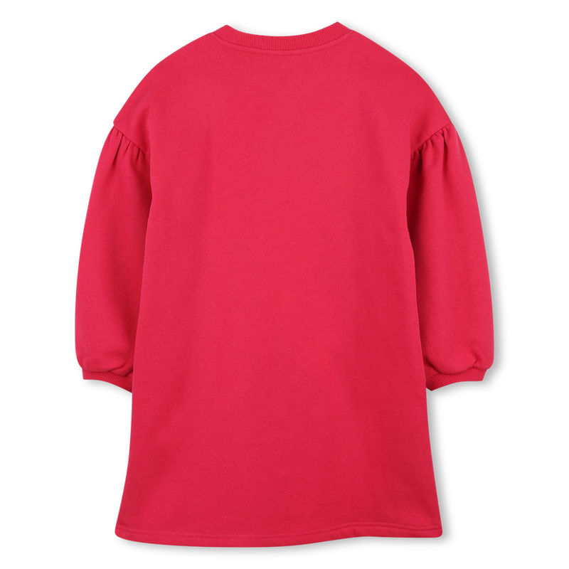 Vestido sudadera con manga globo KENZO KIDS 
                        NI&Ntilde;A