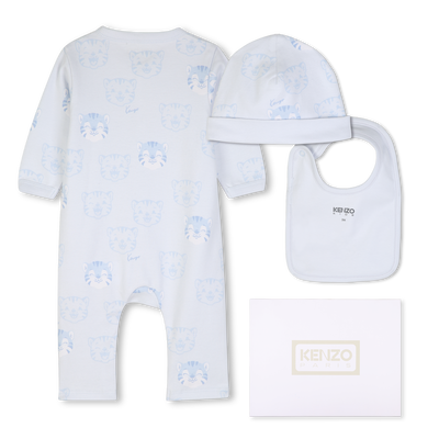 Conjunto de pijama, gorro y babero. KENZO KIDS NI&Ntilde;O