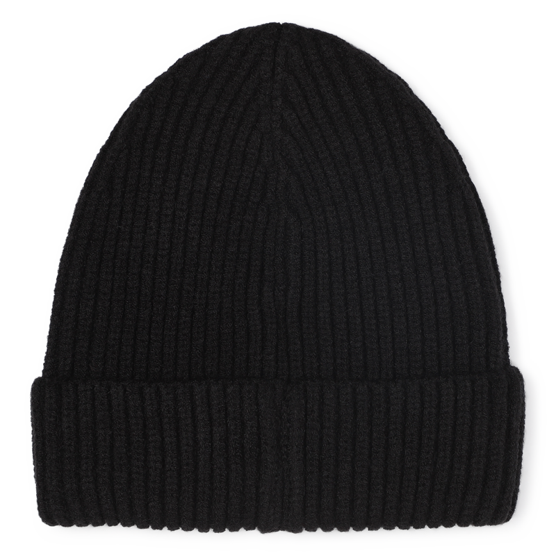 Gorro de punto con insignia BOSS 
                        NI&Ntilde;O