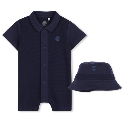 CONJUNTO DE TRAJE DE NEOPRENO Y SOMBRERO DE PESCAD TIMBERLAND NI&Ntilde;O