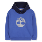 Sudadera de vell&oacute;n cepillado TIMBERLAND 
                    NI&Ntilde;O
