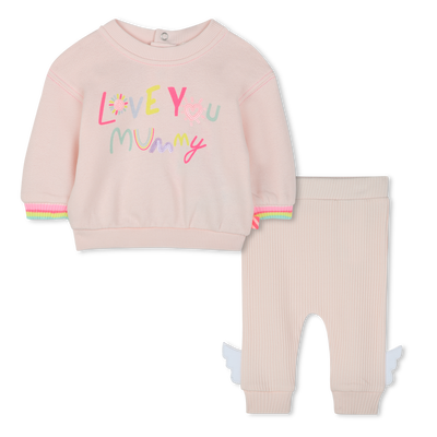 Conjunto su&eacute;ter y leggings BILLIEBLUSH NI&Ntilde;A