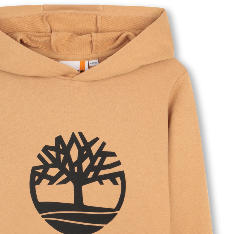 SUDADERA CON CAPUCHA TIMBERLAND 
                        NI&Ntilde;O