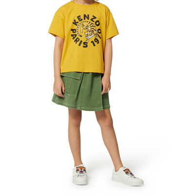 Camiseta algod&oacute;n manga corta KENZO KIDS NI&Ntilde;A