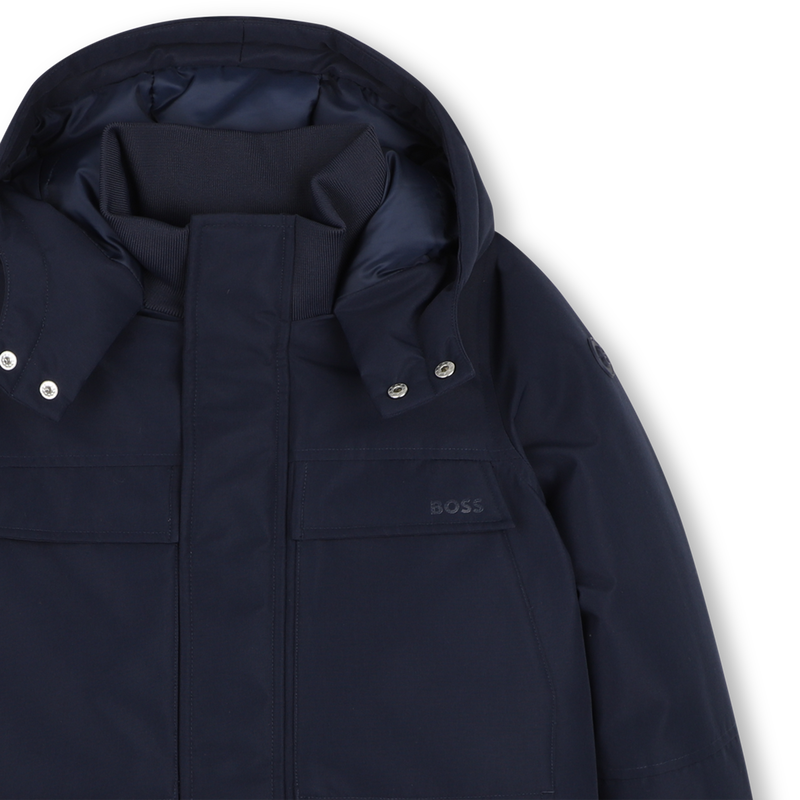 Parka con capucha BOSS 
                        NI&Ntilde;O