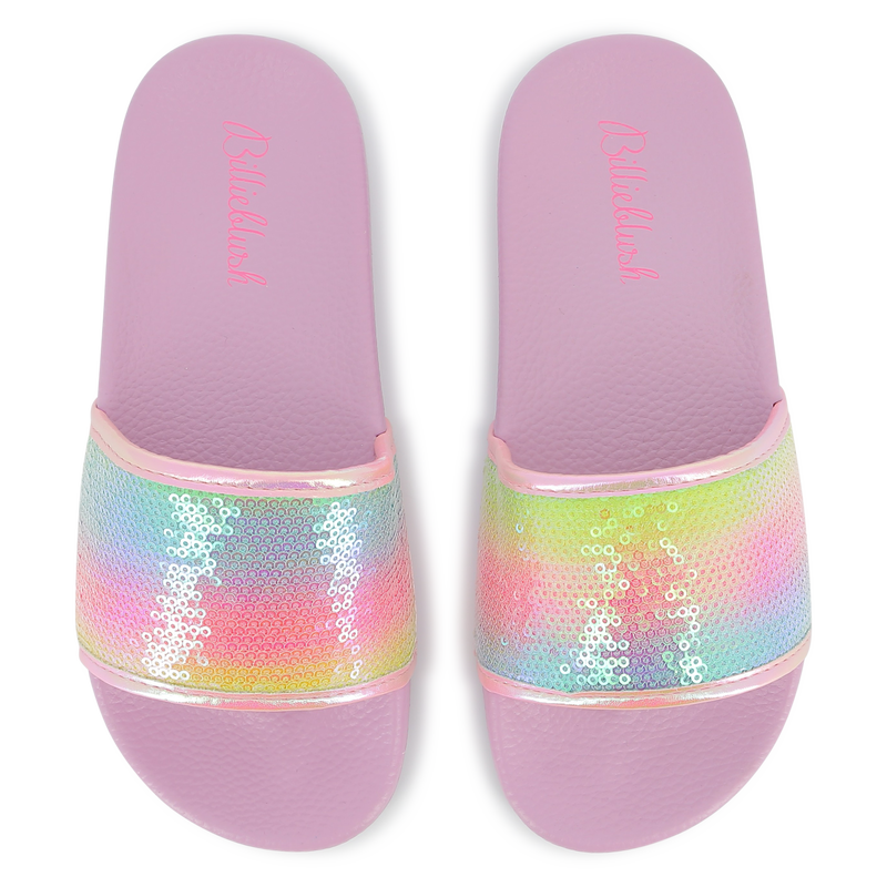 Chanclas lentejuelas irisadas BILLIEBLUSH 
                        NI&Ntilde;A