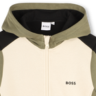 C&aacute;rdigan con capucha BOSS 
                    NI&Ntilde;O