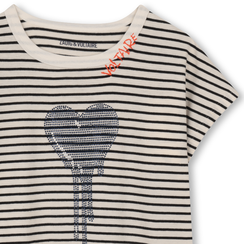 CAMISETA DE MANGA CORTA ZADIG & VOLTAIRE 
                        NI&Ntilde;A