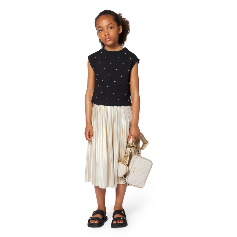 Falda de ceremonia plisada MICHAEL KORS 
                        NI&Ntilde;A