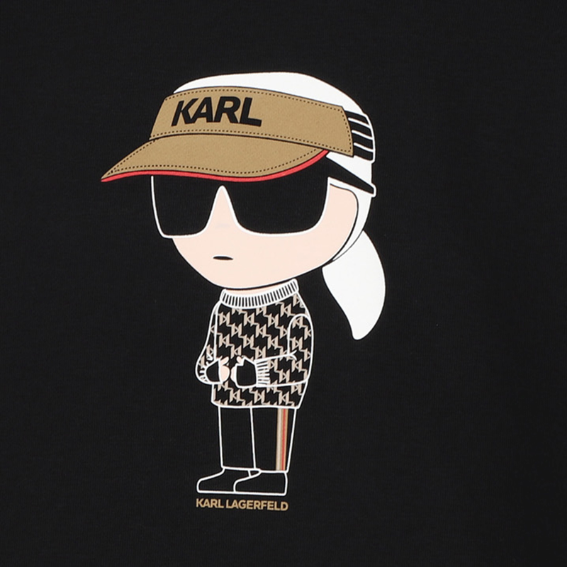 Sudadera de mulet&oacute;n KARL LAGERFELD KIDS 
                        NI&Ntilde;O