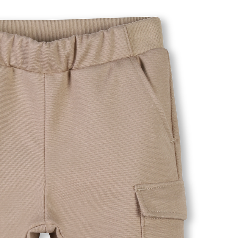 Pantal&oacute;n cargo liso BOSS 
                        NI&Ntilde;O