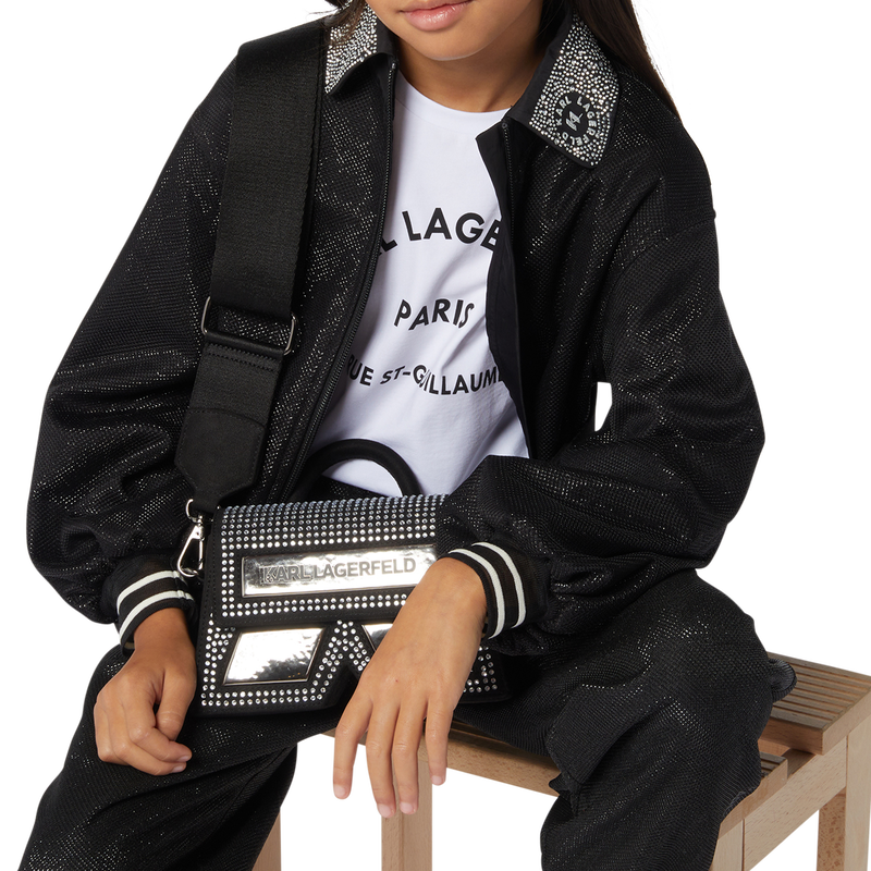 Camiseta con estampado KARL LAGERFELD KIDS 
                        NI&Ntilde;A
