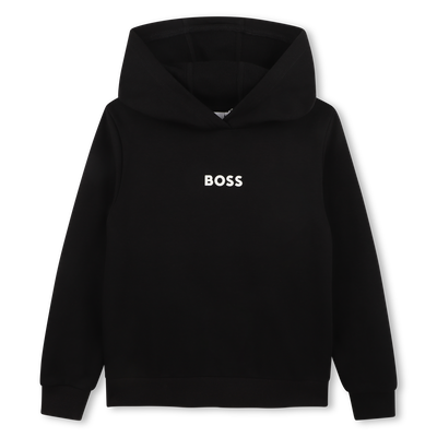 SUDADERA CON CAPUCHA BOSS NI&Ntilde;O