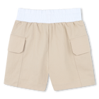 Pantal&oacute;n corto con bolsillos DKNY 
                    NI&Ntilde;A
