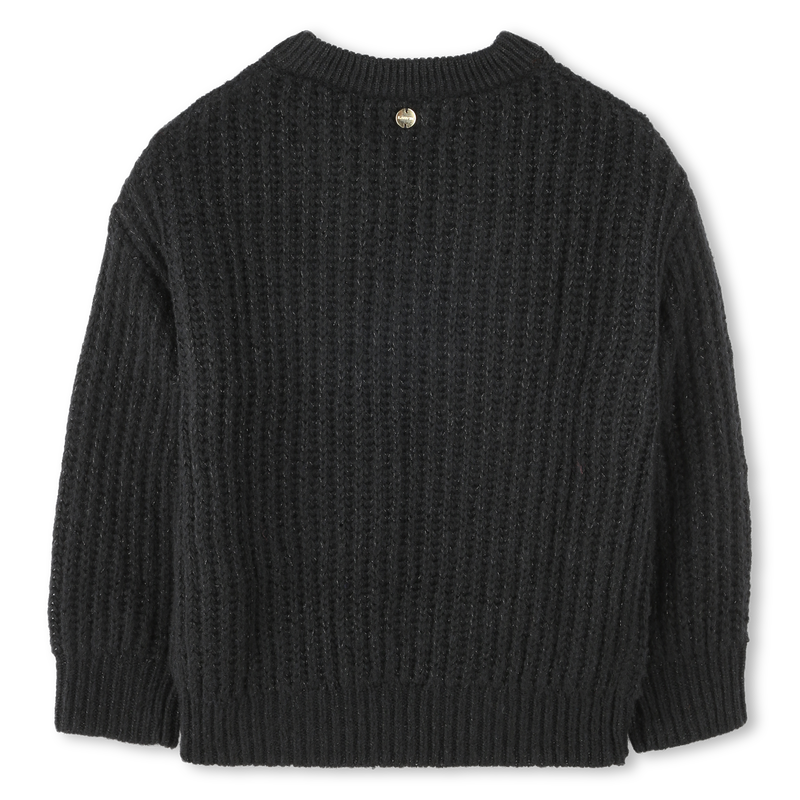 Jersey cuello en V de punto LANVIN 
                        NI&Ntilde;A