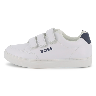 Zapatillas de piel de vacuno BOSS NIÑO