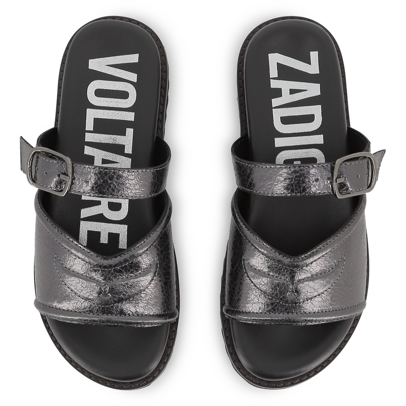 Sandalias de piel de vacuno ZADIG & VOLTAIRE 
                        NI&Ntilde;A