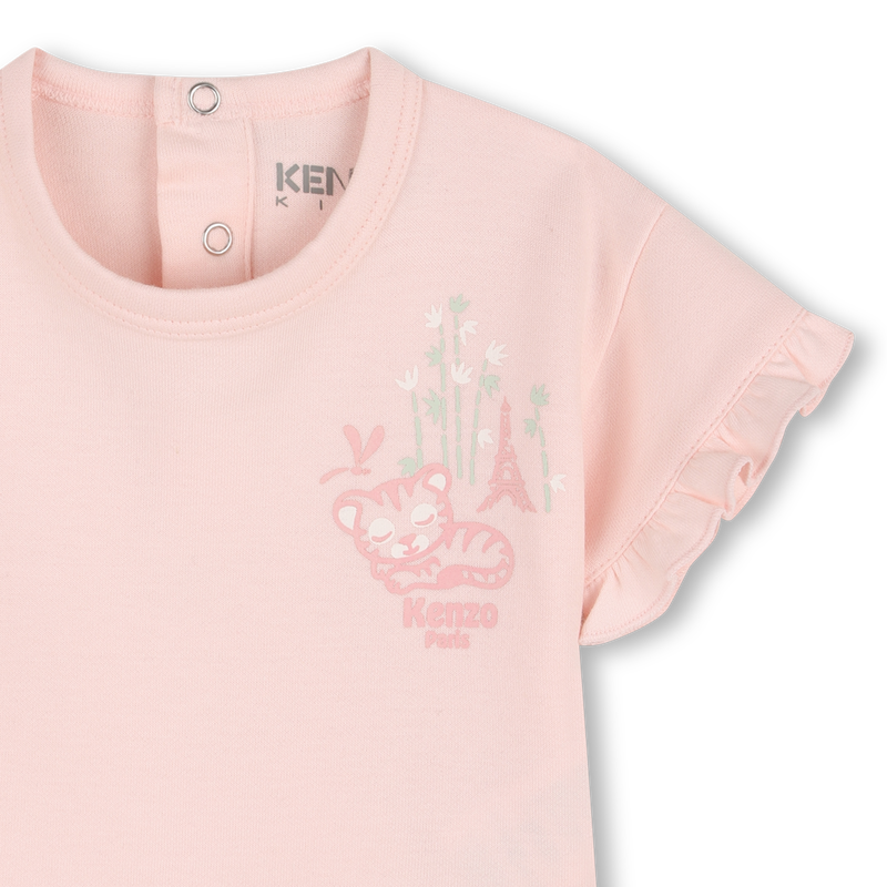 CONJUNTO DE CAMISETA, PIJAMA Y DIADEMA KENZO KIDS 
                        NI&Ntilde;A