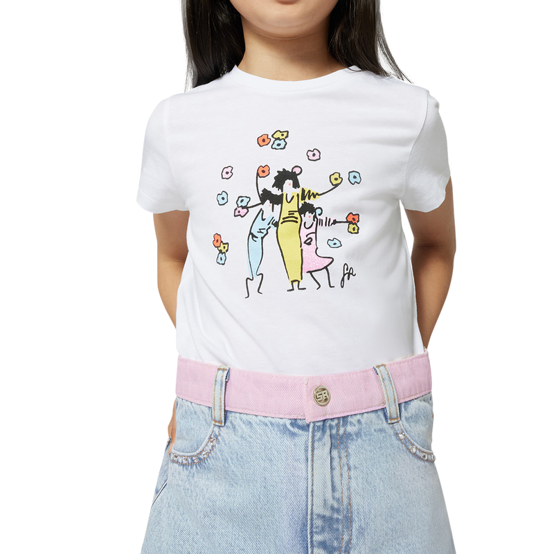 Camiseta de manga corta SONIA RYKIEL 
                        NI&Ntilde;A