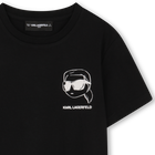 Camiseta de manga corta KARL LAGERFELD KIDS 
                    NI&Ntilde;O