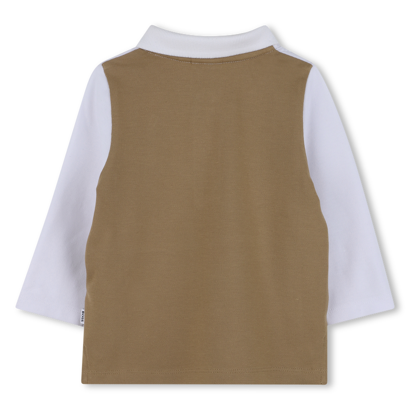 Polo de manga larga BOSS 
                        NI&Ntilde;O