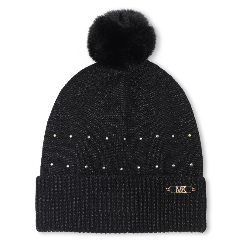 Gorro de punto con pomp&oacute;n MICHAEL KORS 
                        NI&Ntilde;A