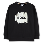 Sudadera con capucha, NEGRO, hi-res