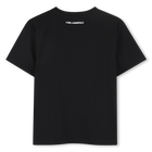 Camiseta de manga corta KARL LAGERFELD KIDS 
                    NI&Ntilde;A