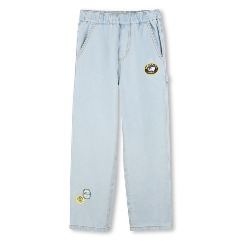 Pantal&oacute;n con logos estampados KENZO KIDS 
                        NI&Ntilde;O