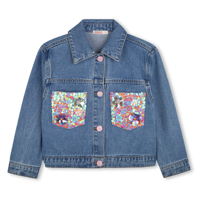 Chaqueta con lentejuelas BILLIEBLUSH NI&Ntilde;A