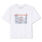 Camiseta de manga corta, BLANCO, hi-res