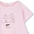 Conjunto de vestido y leggings KARL LAGERFELD KIDS 
                    NI&Ntilde;A