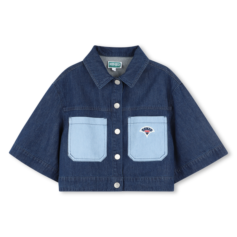 Chaqueta vaquera bordada