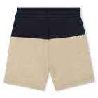 Pantal&oacute;n bicolor de mulet&oacute;n BOSS 
                    NI&Ntilde;O