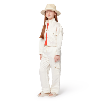 Pantal&oacute;n sat&eacute;n multibolsillos MICHAEL KORS NI&Ntilde;A