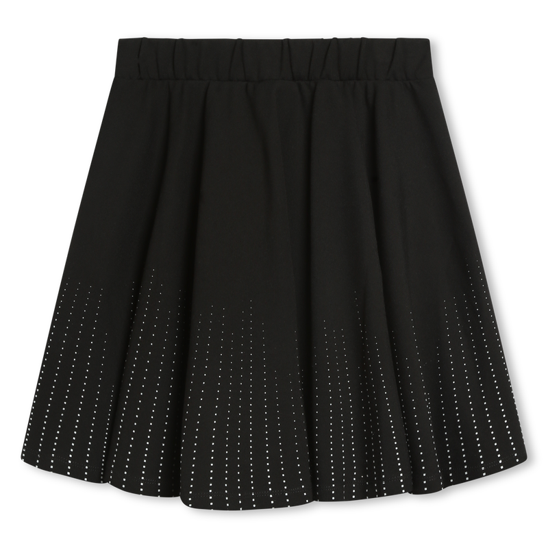 Falda de patinadora estampada