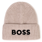Gorro de punto BOSS 
                    NI&Ntilde;O